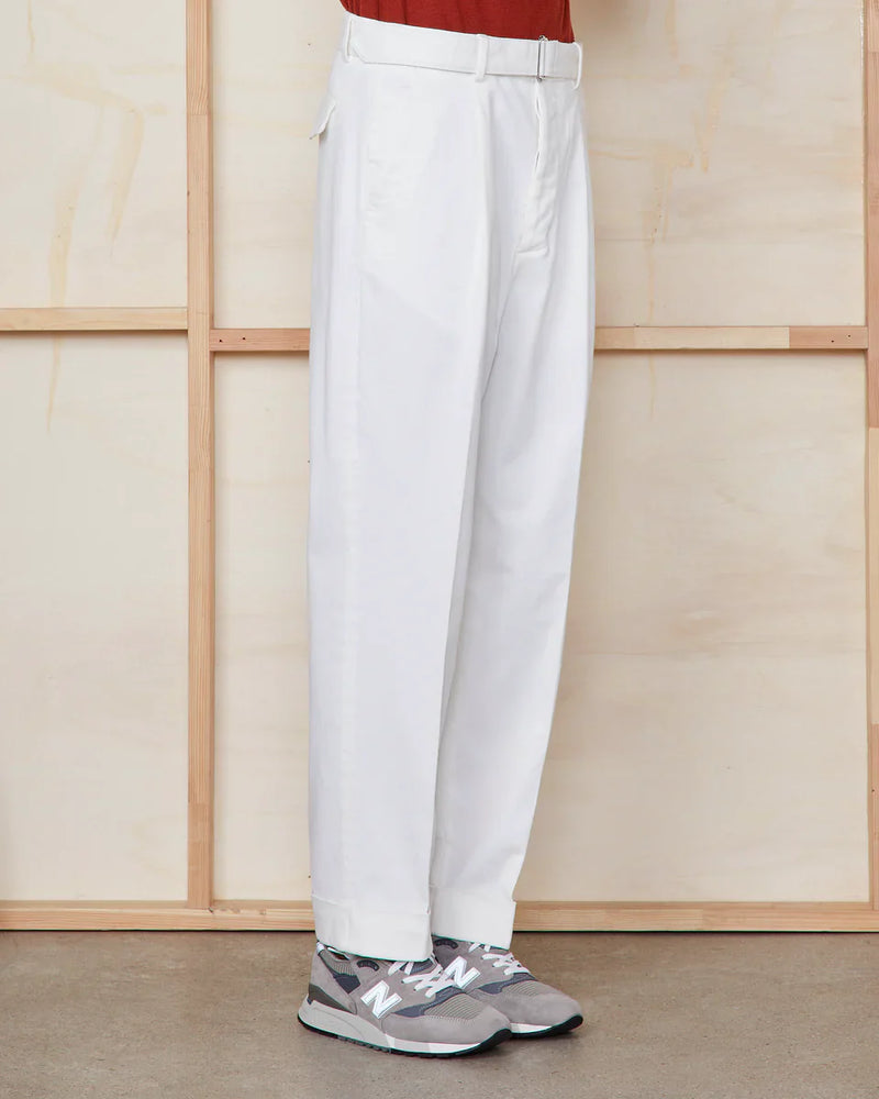 Hamza Chino Italian Cotton Twill