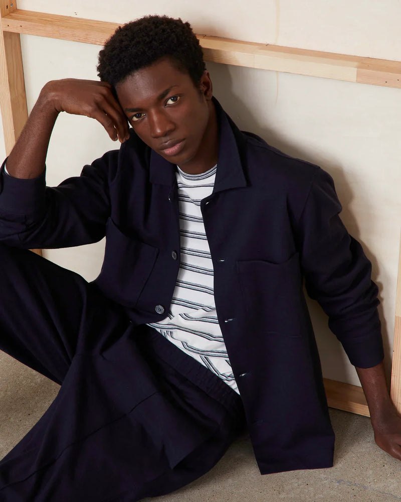 Harrison Overshirt Dark Navy