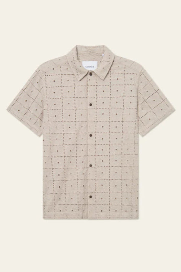 Hector Lace SS Shirt Light Sand