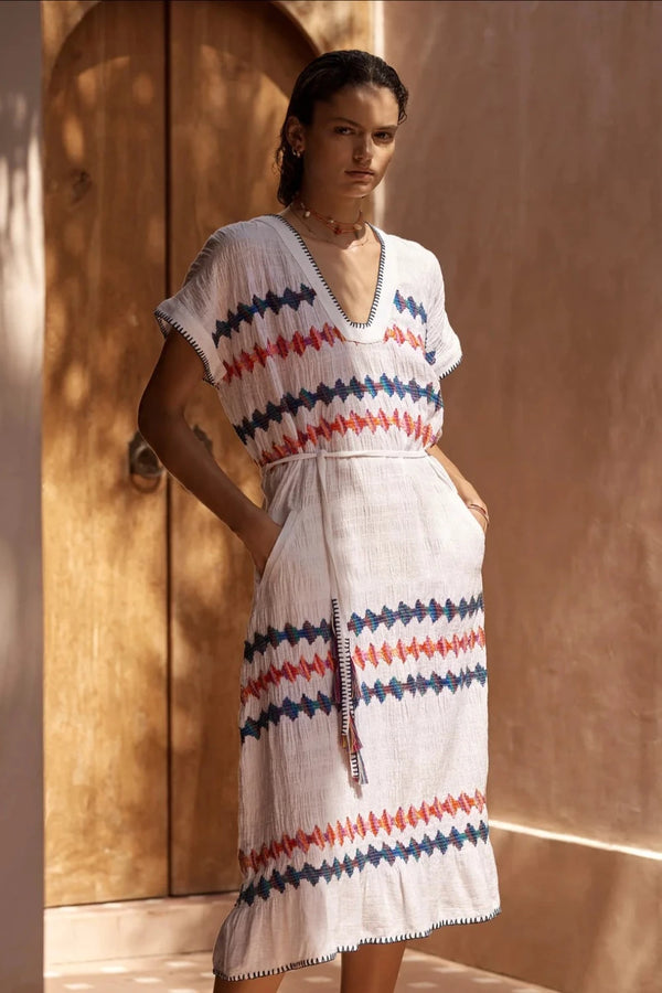 Hera Midi Tunic with Tassel Belt