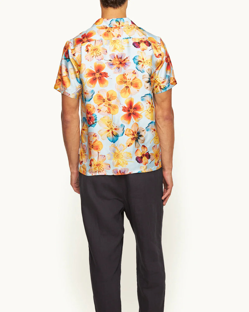 Hibbert Silk Springwater Blue