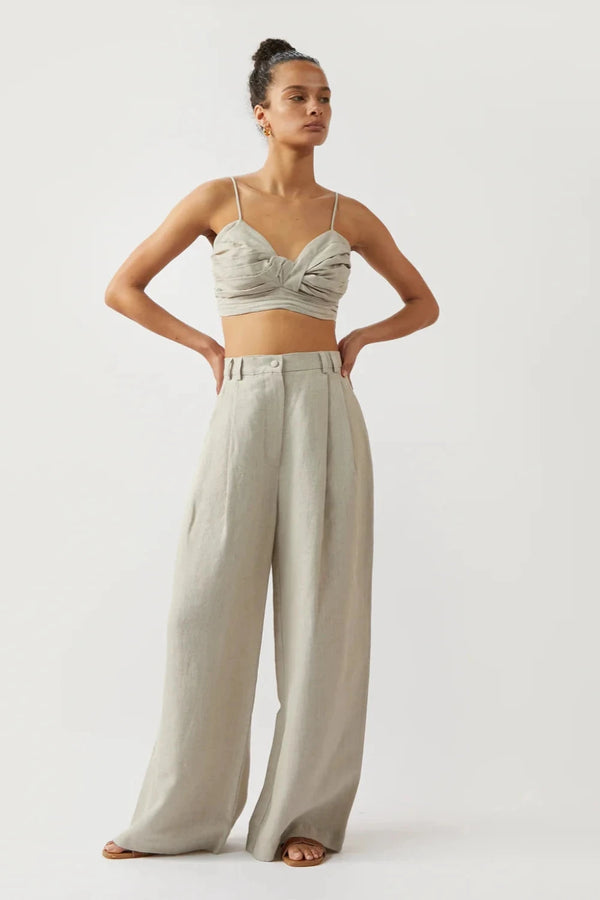 Alma Trousers Flax