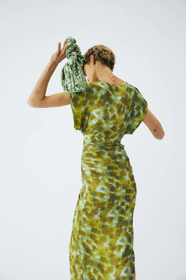 Bercot Picnic Dress Green Salad