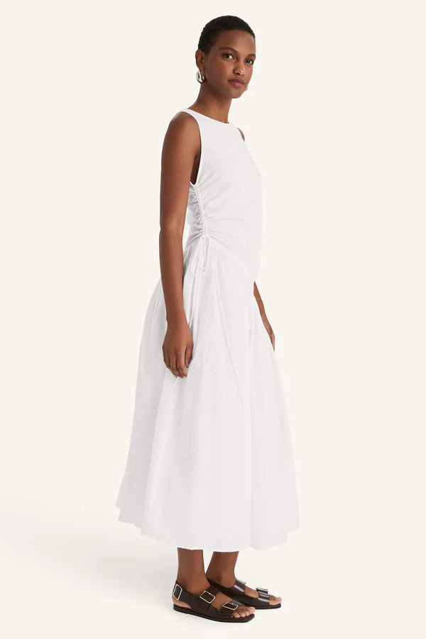 Isolde Dress White