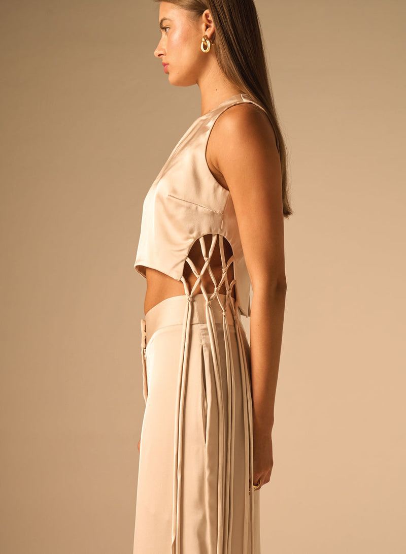 Benitta Top Champagne