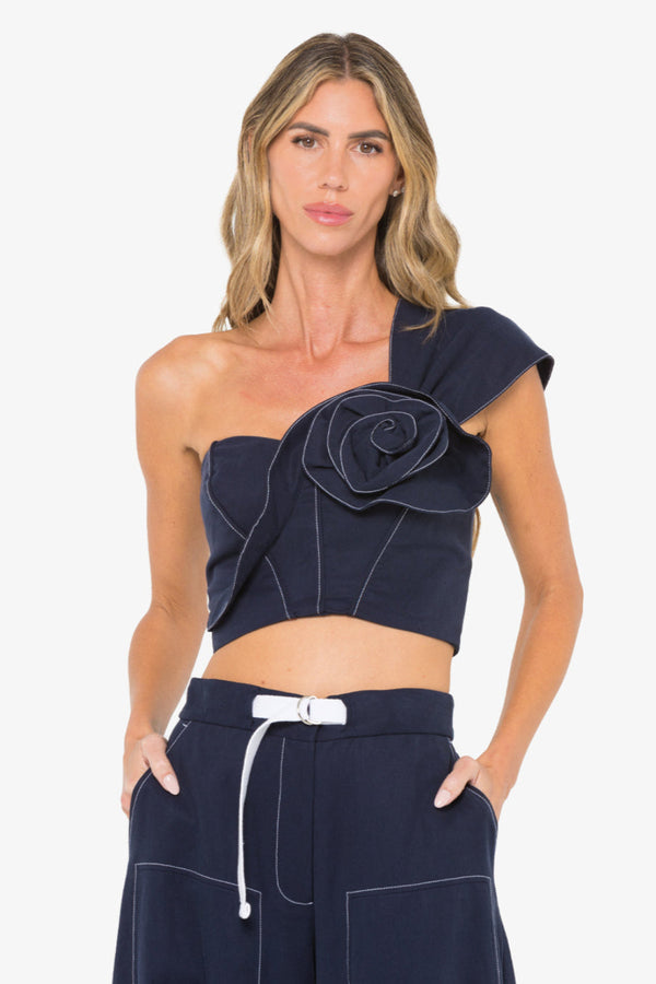 Blaire Top Navy