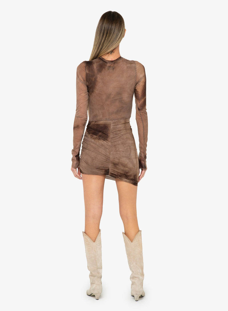 Kennedy Dress Brown (Final Sale)