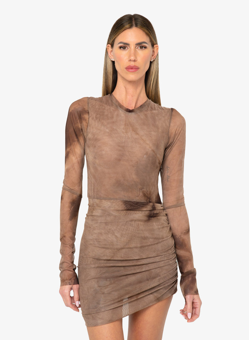 Kennedy Dress Brown (Final Sale)