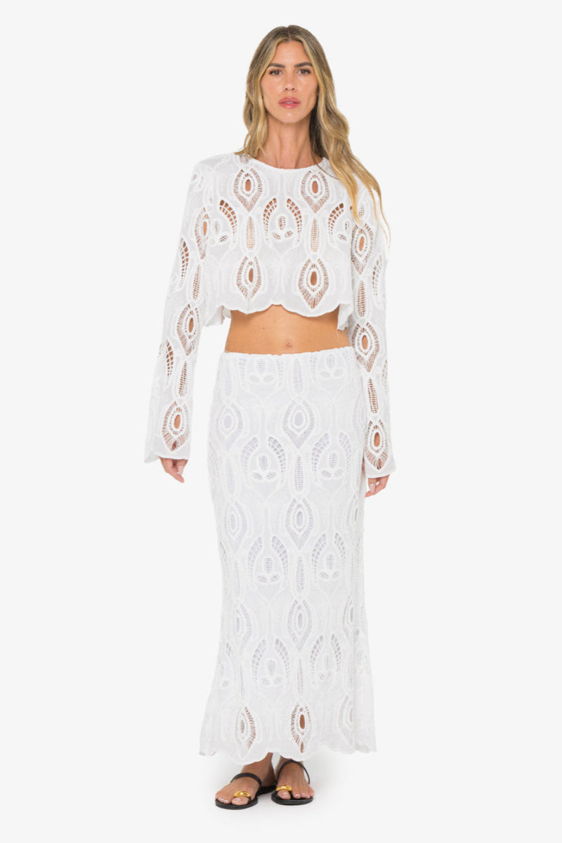 Kenzie Skirt Off White
