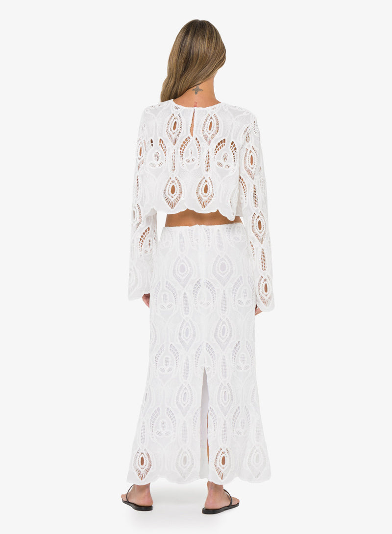 Kenzie Skirt Off White