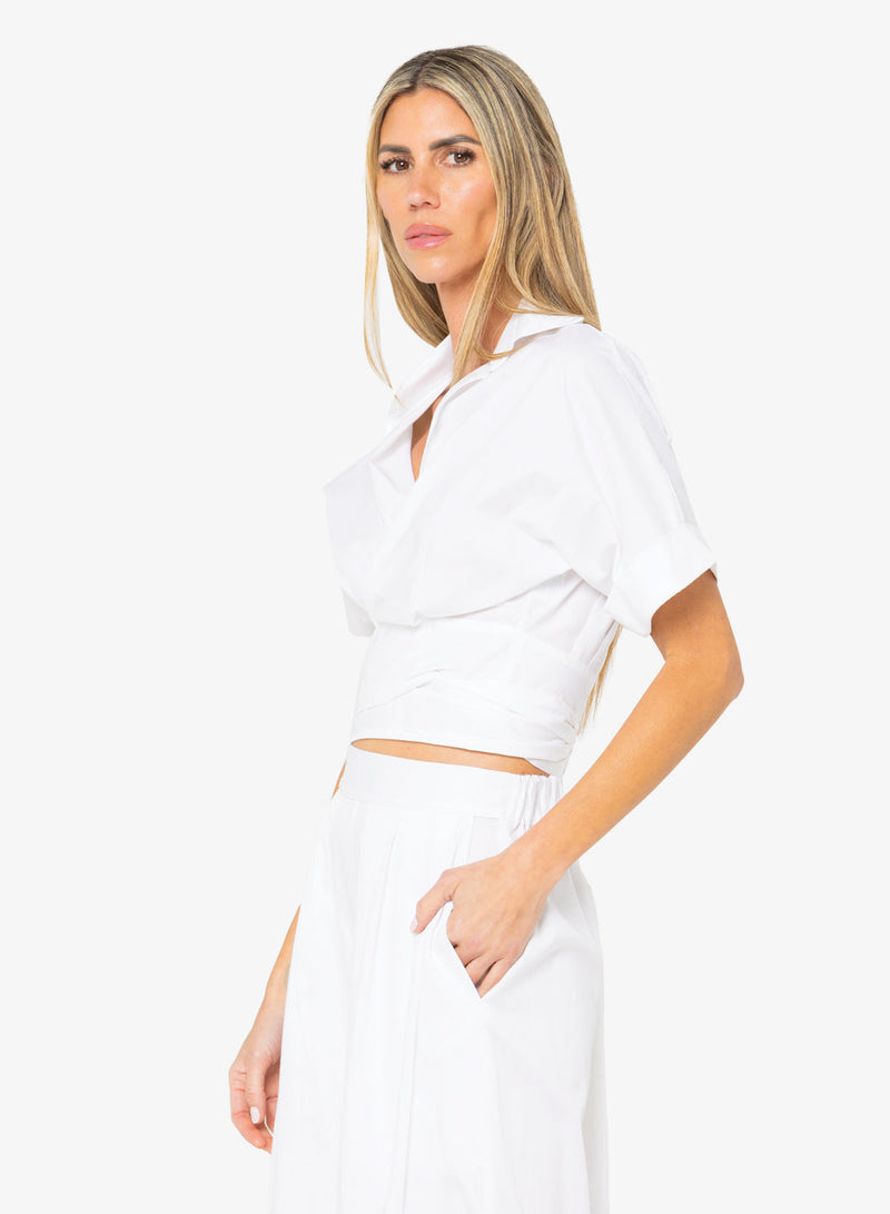 Kora White Sateen