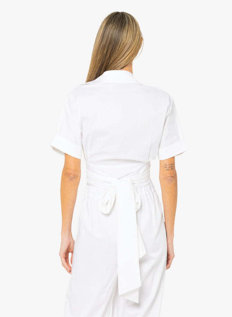 Kora White Sateen