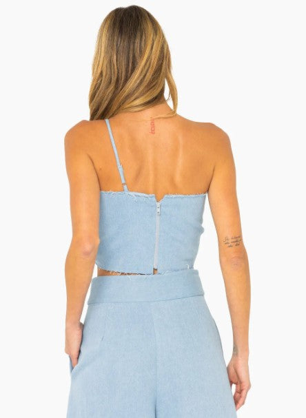 Orchid Denim Top