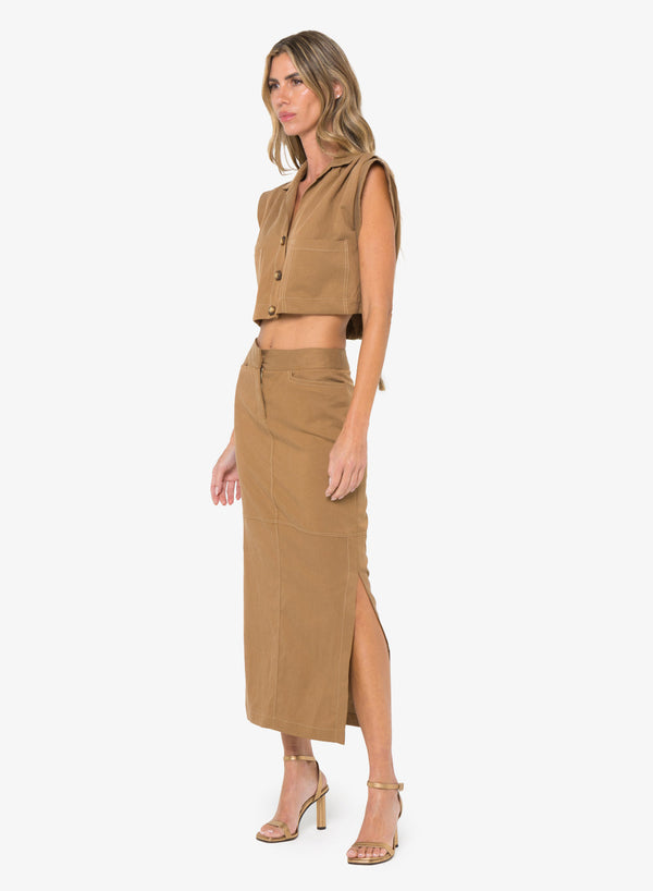 Reese Skirt Caramel