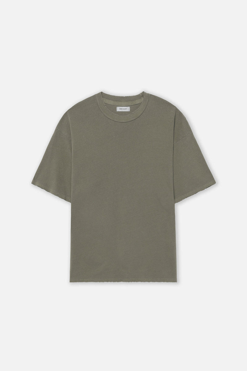 Folsom Cropped Tee Vintage Army