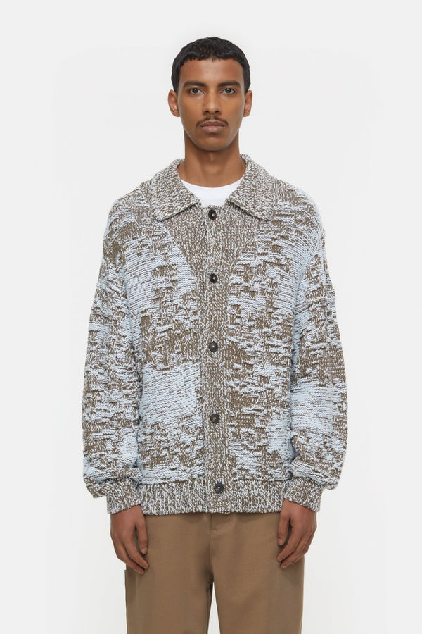 Jacquard Cardigan