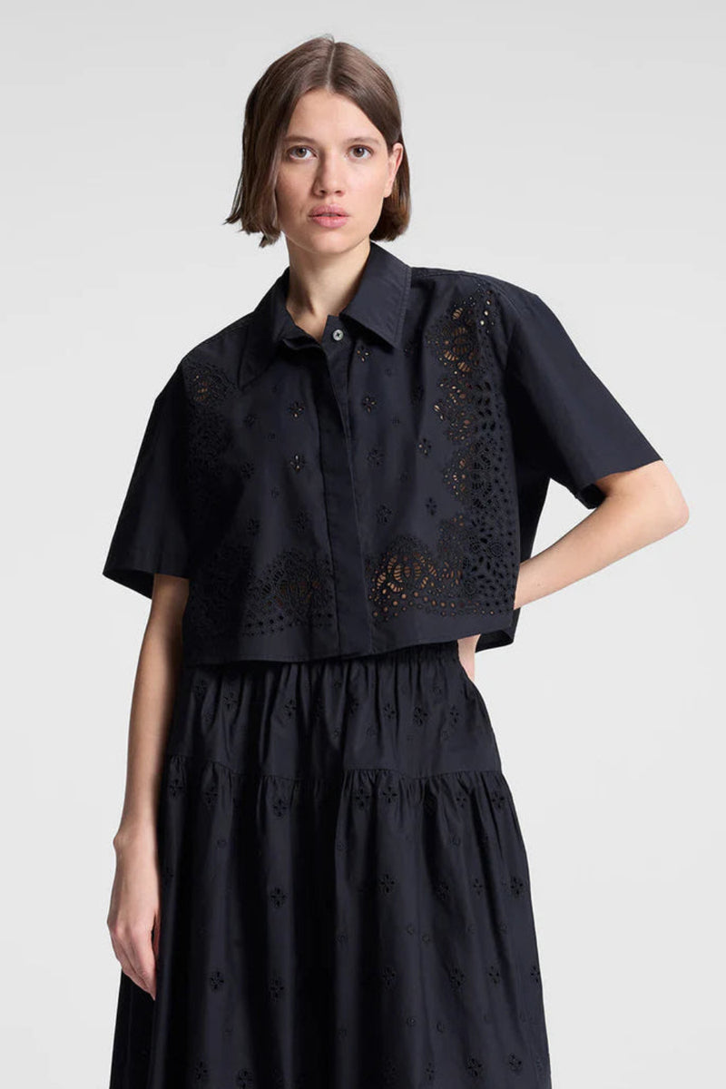 Jade Top Black