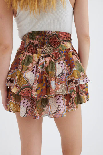 Jag Skirt Soumy Olive (Final Sale)