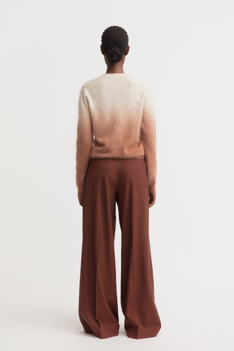 Kaleia Dip Dye Brushed Cashmere Sweater