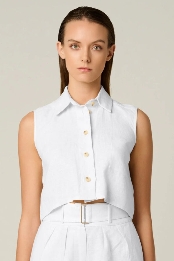 Katja Top White