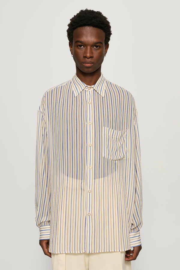 Kai Blue Stripe Shirt
