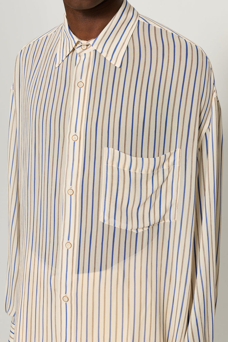 Kai Blue Stripe Shirt