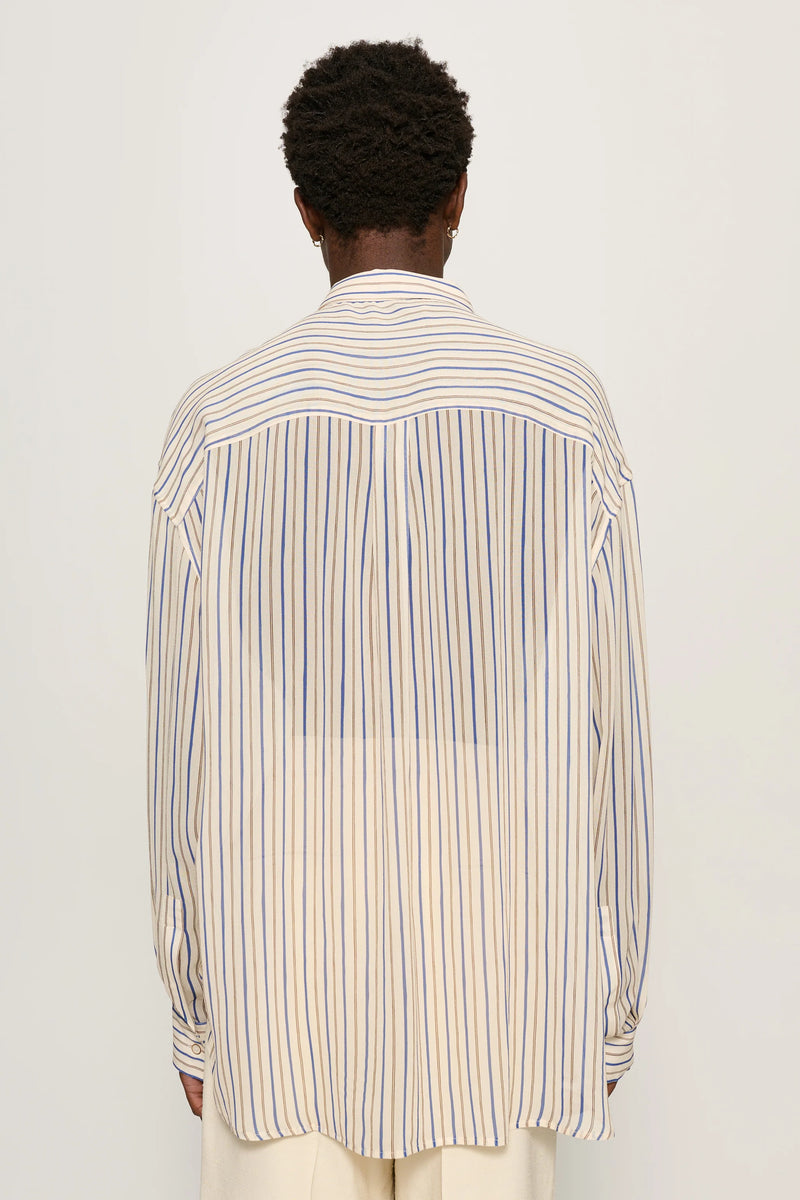 Kai Blue Stripe Shirt