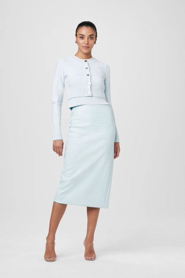 Kathy Cardigan Ice Blue