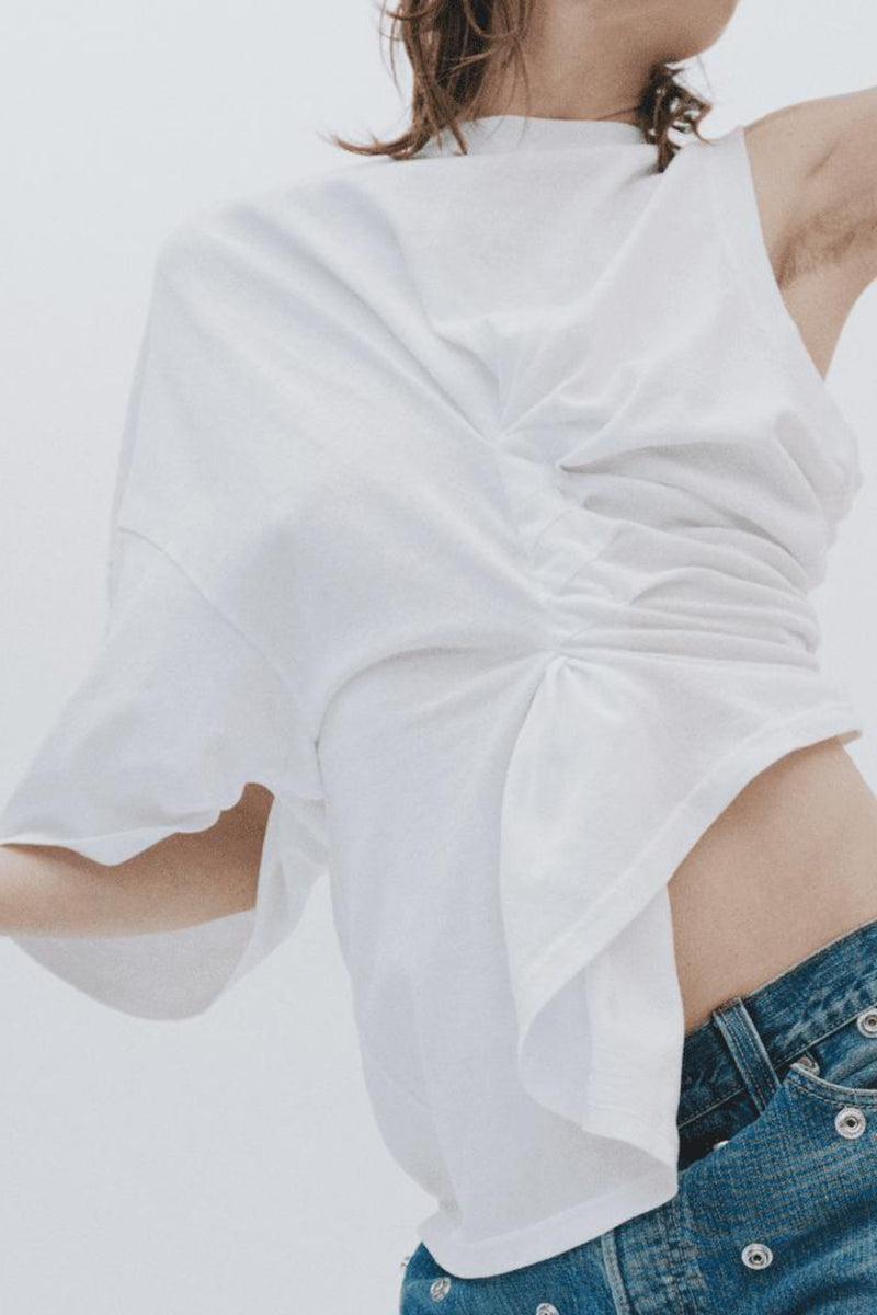 Knotted Jersey Top