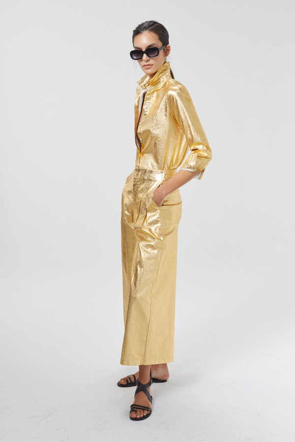 Culotte Pant Gold