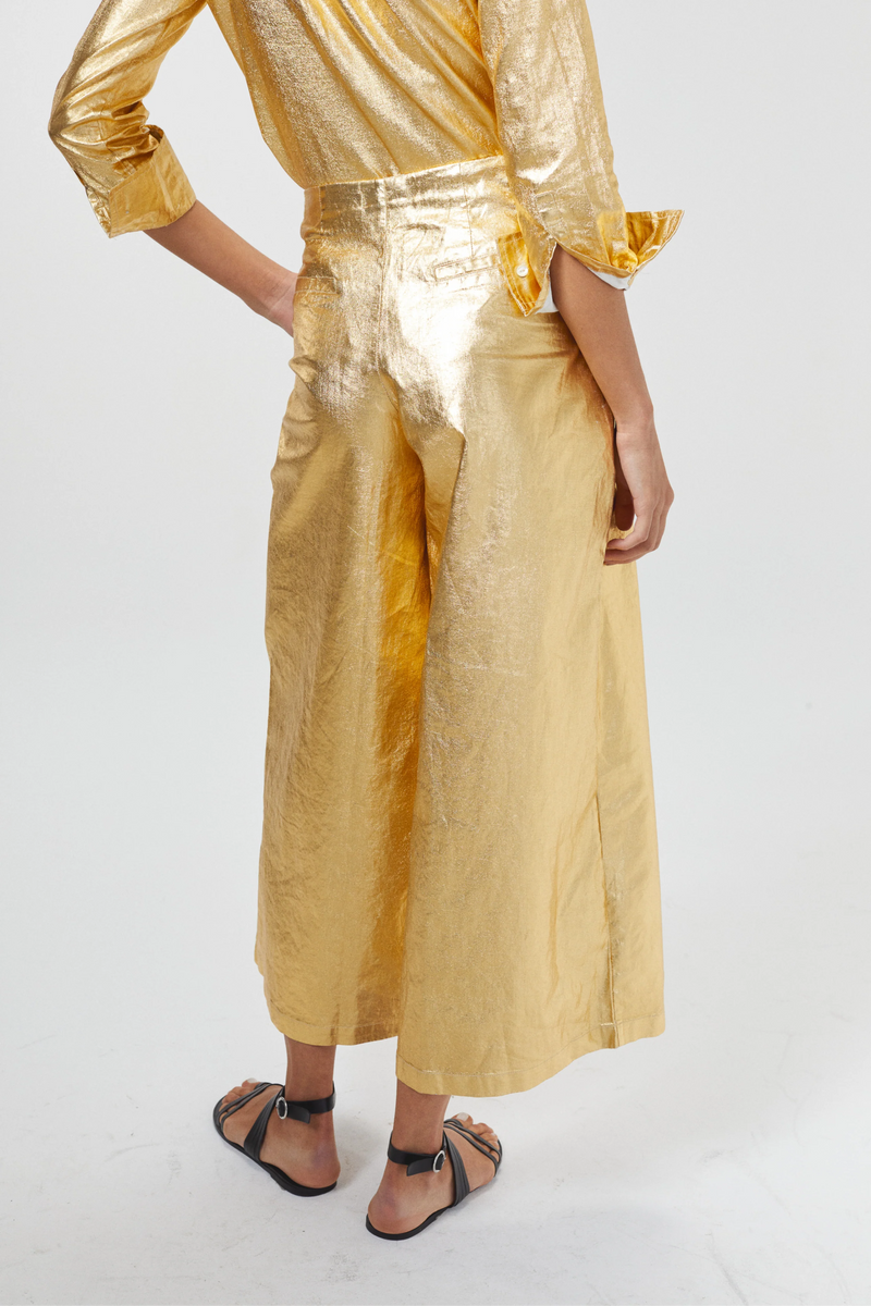 Culotte Pant Gold