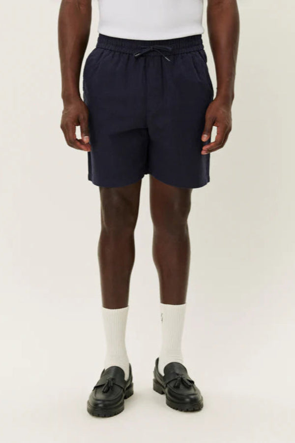 Otto Linen Shorts Navy
