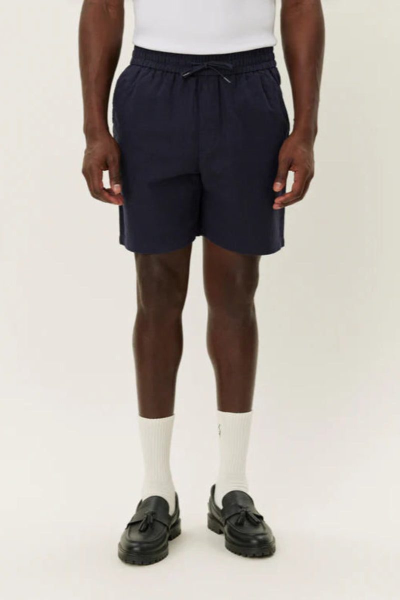 Otto Linen Shorts Navy
