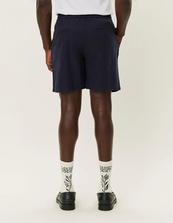 Otto Linen Shorts Navy