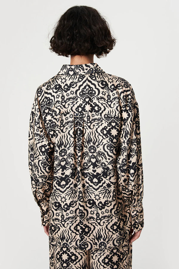 Liv Shirt Stencil Black (Final Sale)