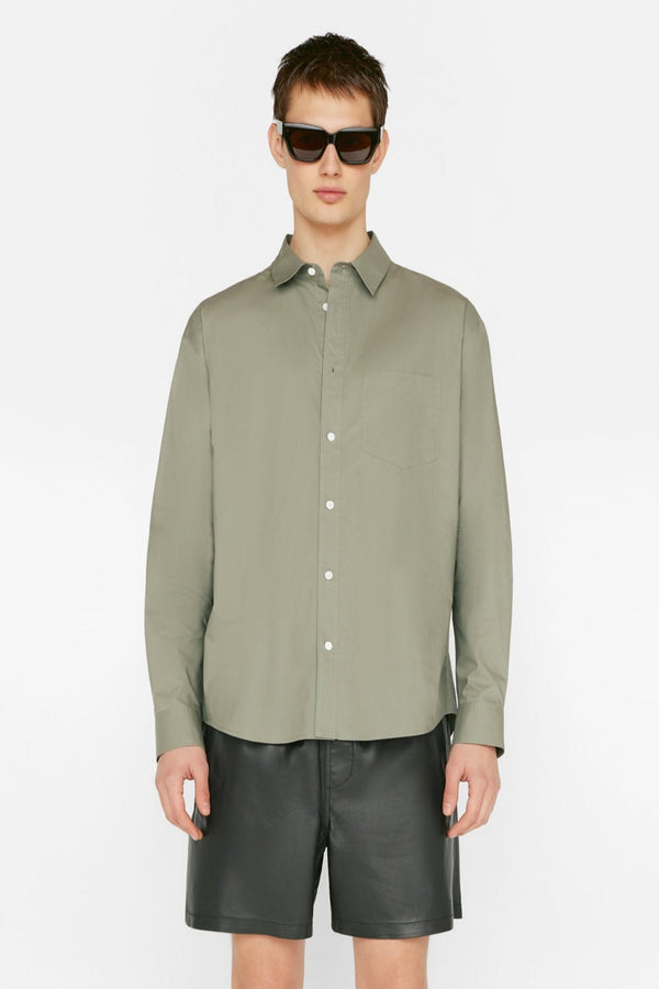 Soft Cotton LS Shirt in Desert Sage