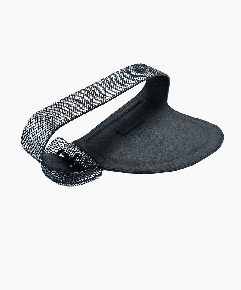 La Jefa In Lambskin Silver