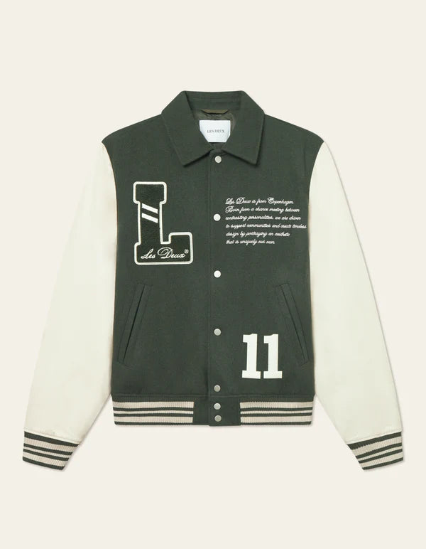 Les Deux Varsity Wool Jacket