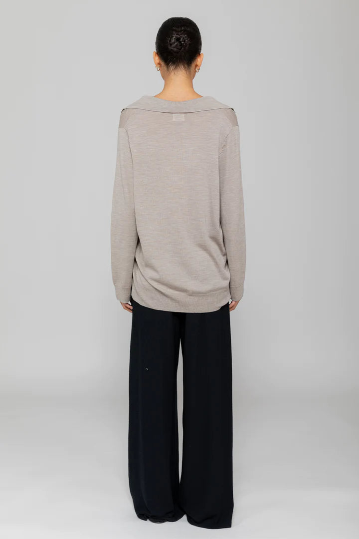 Lauren Pleated Pocket Pant Black