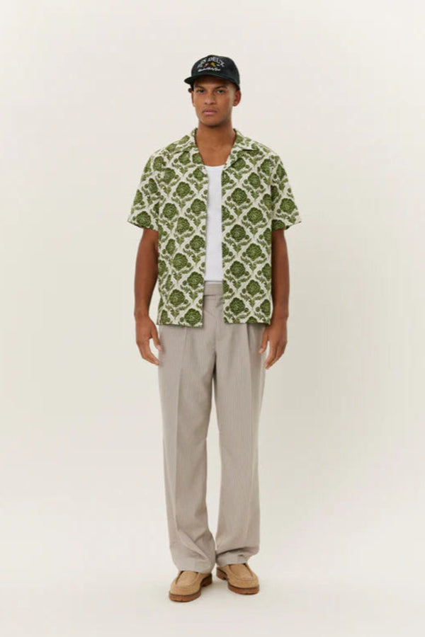 Lesley Flower Tile AOP SS Shirt