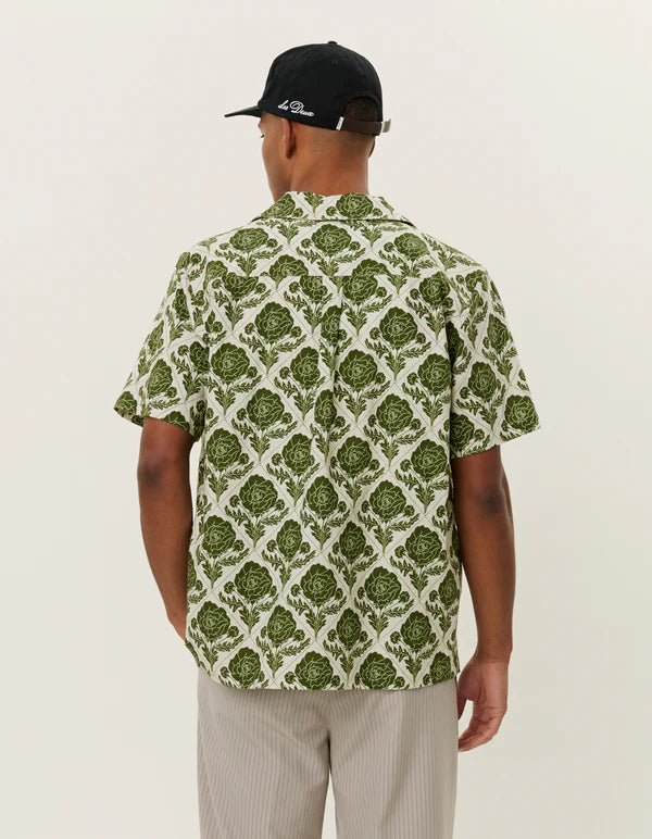 Lesley Flower Tile AOP SS Shirt
