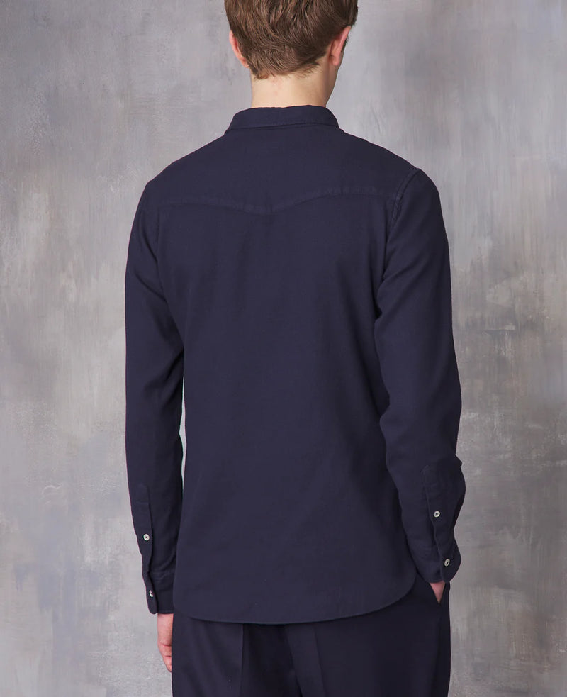 LIPP PGMT Dye ITL Brushed Cotton Dark Navy