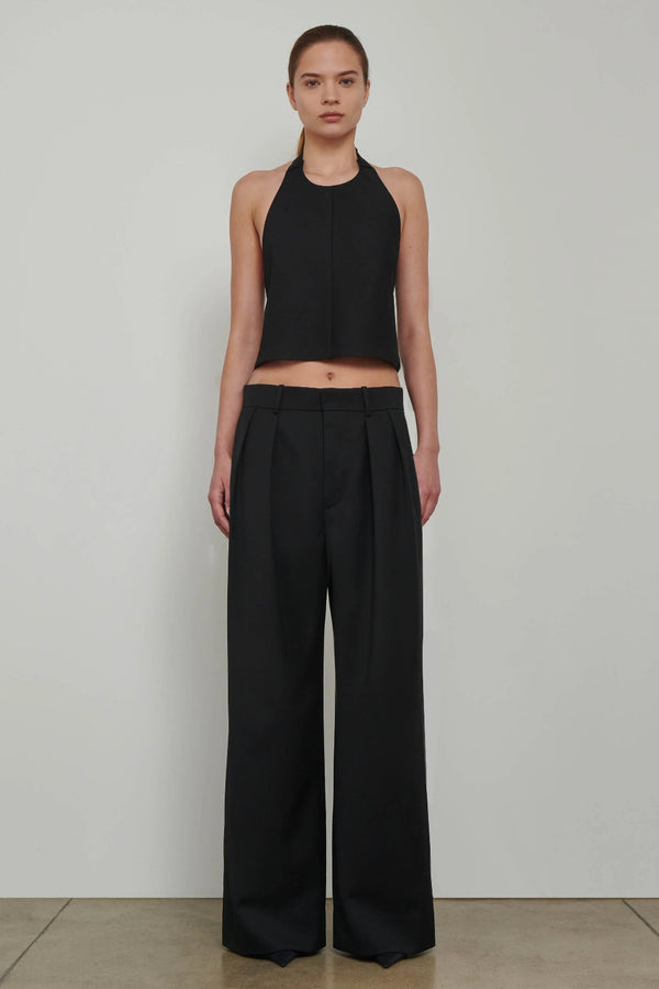 Low Rise Trouser Black