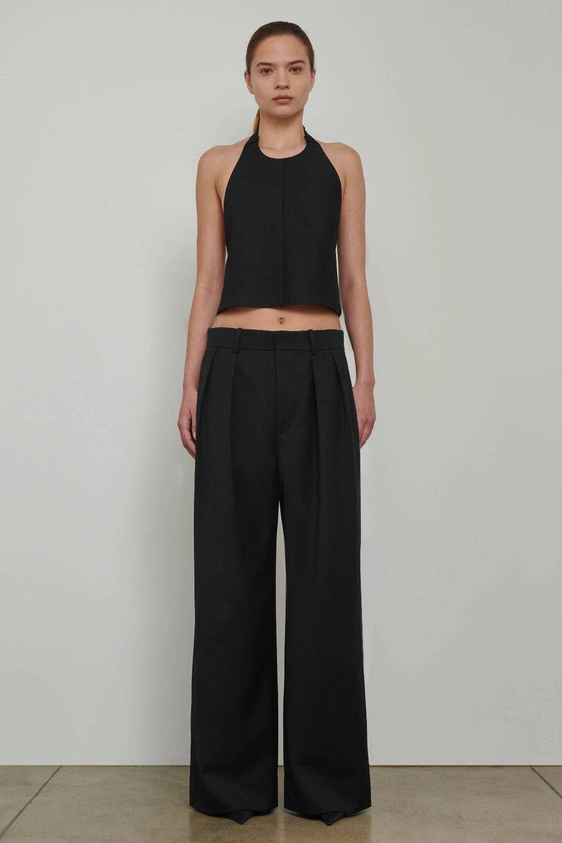 Low Rise Trouser Black