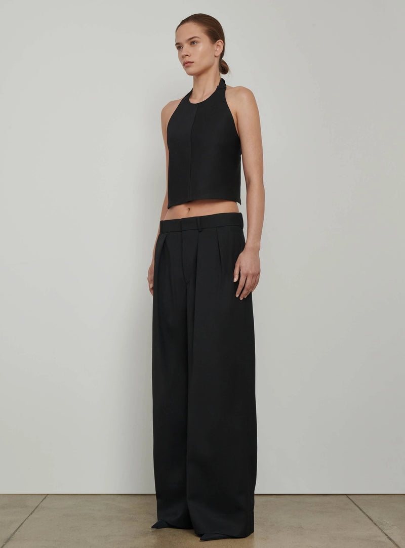 Low Rise Trouser Black