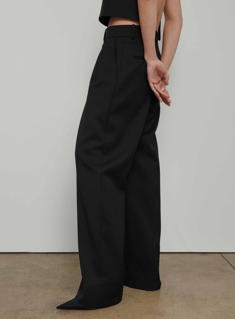 Low Rise Trouser Black