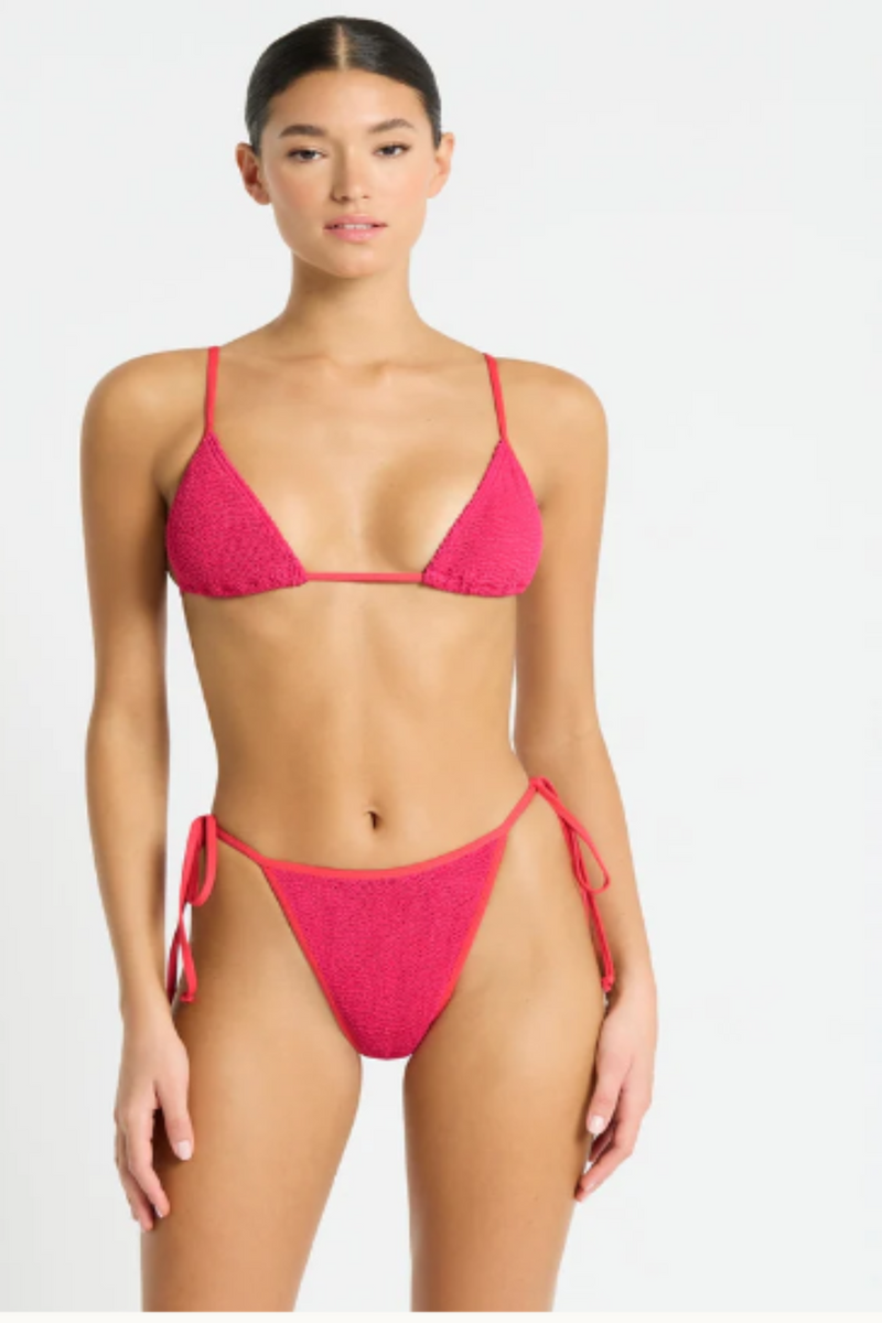 Luana Triangle Top Raspberry