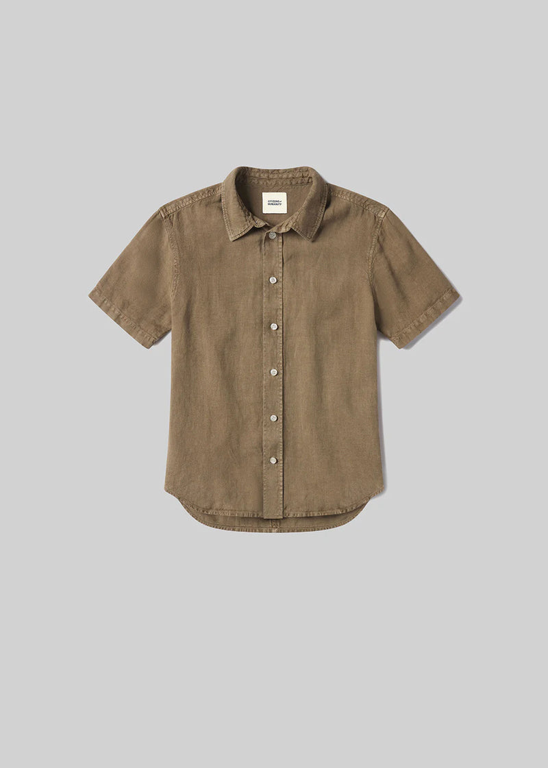 Cairo Short Sleeve Shirt in Linen