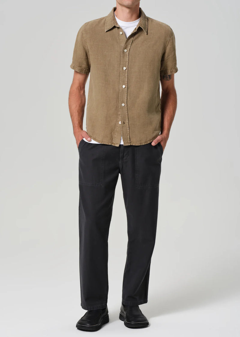 Cairo Short Sleeve Shirt in Linen