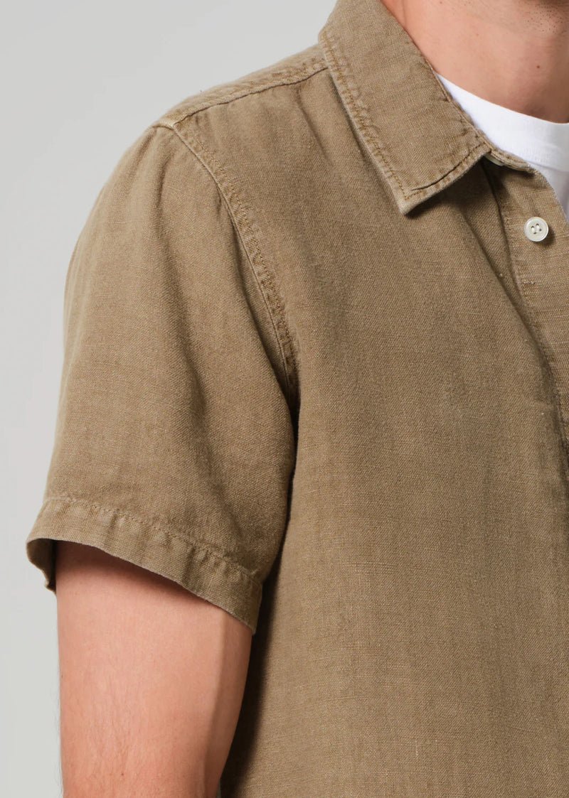 Cairo Short Sleeve Shirt in Linen